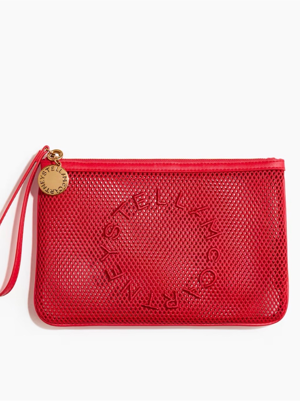 Hm Stella McCartney mesh clutch bag